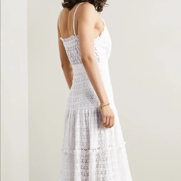 NWT Loveshackfancy Dua dress in antique white